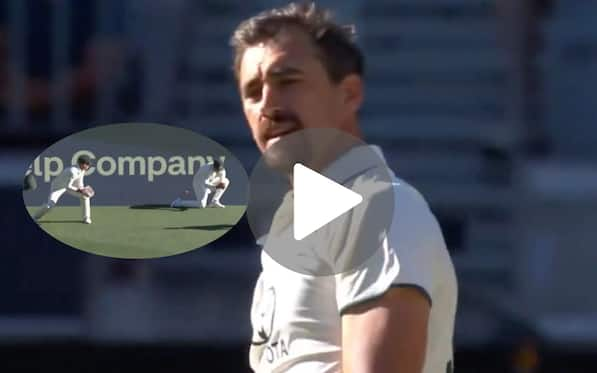 [Watch] Mitchell Starc Gets Annoyed As Lazy Khawaja Drops Yashasvi Jaiswal 